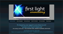 Desktop Screenshot of firstlightcounseling.org